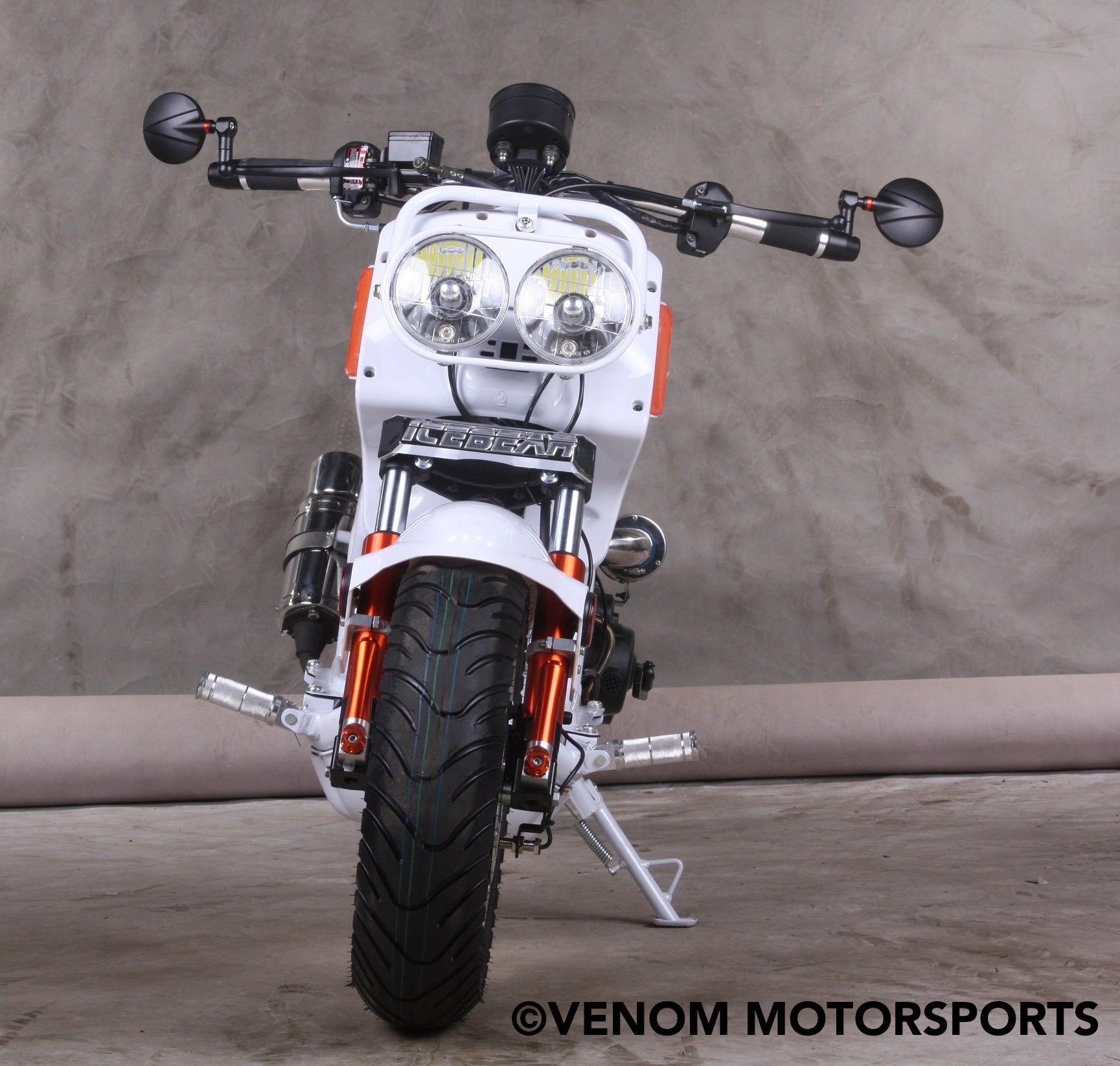50cc Maddog Scooter Generation 4 - Automatic Transmission Gas Powered Moped for Adults - Perfect for Urban Commuting & Short Distance Travel