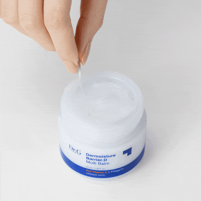 DR.G DERMOISTURE BARRIER D MULTI BALM 50ml - Intense Hydrating Moisturizer for Dry & Sensitive Skin - Perfect for Night Care & Winter Skincare Routine