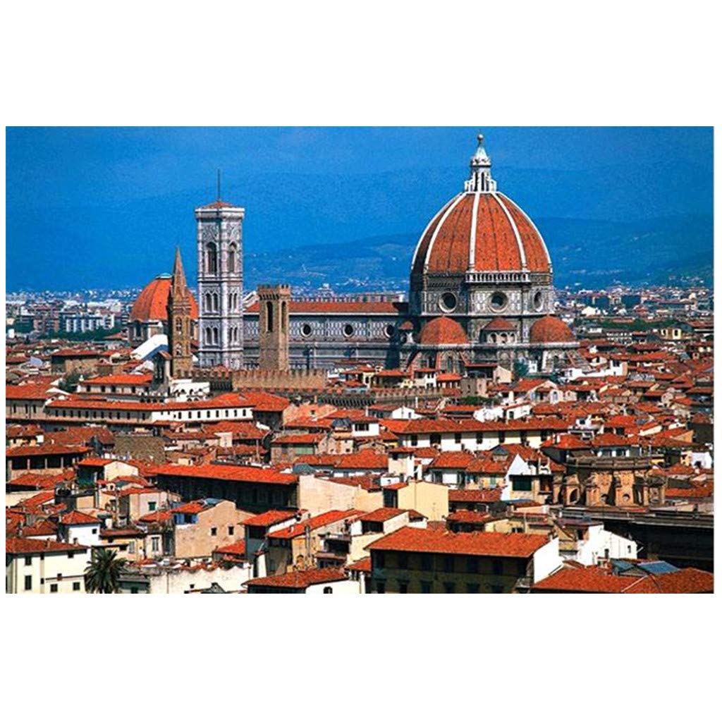 1000-Piece Venice Water City Jigsaw Puzzle for Adults & Kids - Scenic Bay Castle Landscape Puzzle, Large Puzzle Game Toy Gift for Family Fun & Home Decor