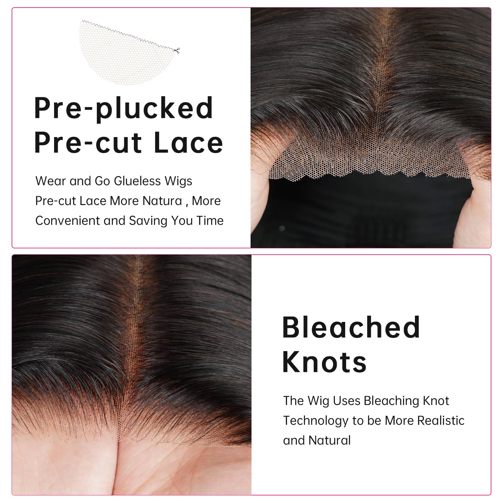 5x6 HD Lace Front Wig 10 Inch - 200% Brazilian Virgin Human Hair Glueless Bob Wig for Black Women | Bleached Knots, Pre-Plucked, Pre-Cut | Natural Black Color | Perfect for Daily Wear, Parties & Special Occasions