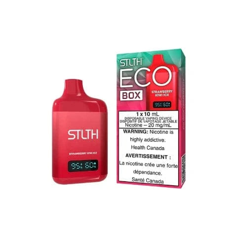 STLTH ECO BOX Disposable Vape Kit - 10mL E-Liquid Capacity - 5 Pack for Ontario Canada | Portable Vaping Device for Travel & Outdoor Use