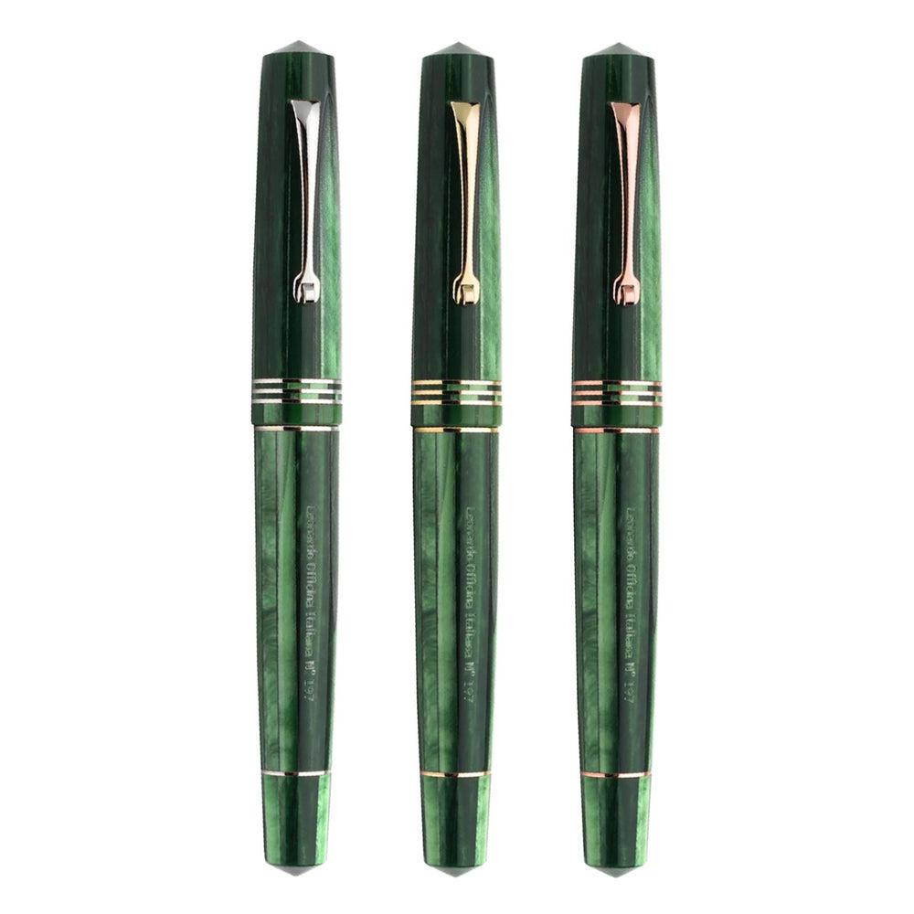 Leonardo Fountain Pen Momento Zero - Premium Stainless Steel Nib for Smooth Writing | Elegant Design for Professionals & Gift Occasions | Perfect for Signing Documents, Journaling & Calligraphy