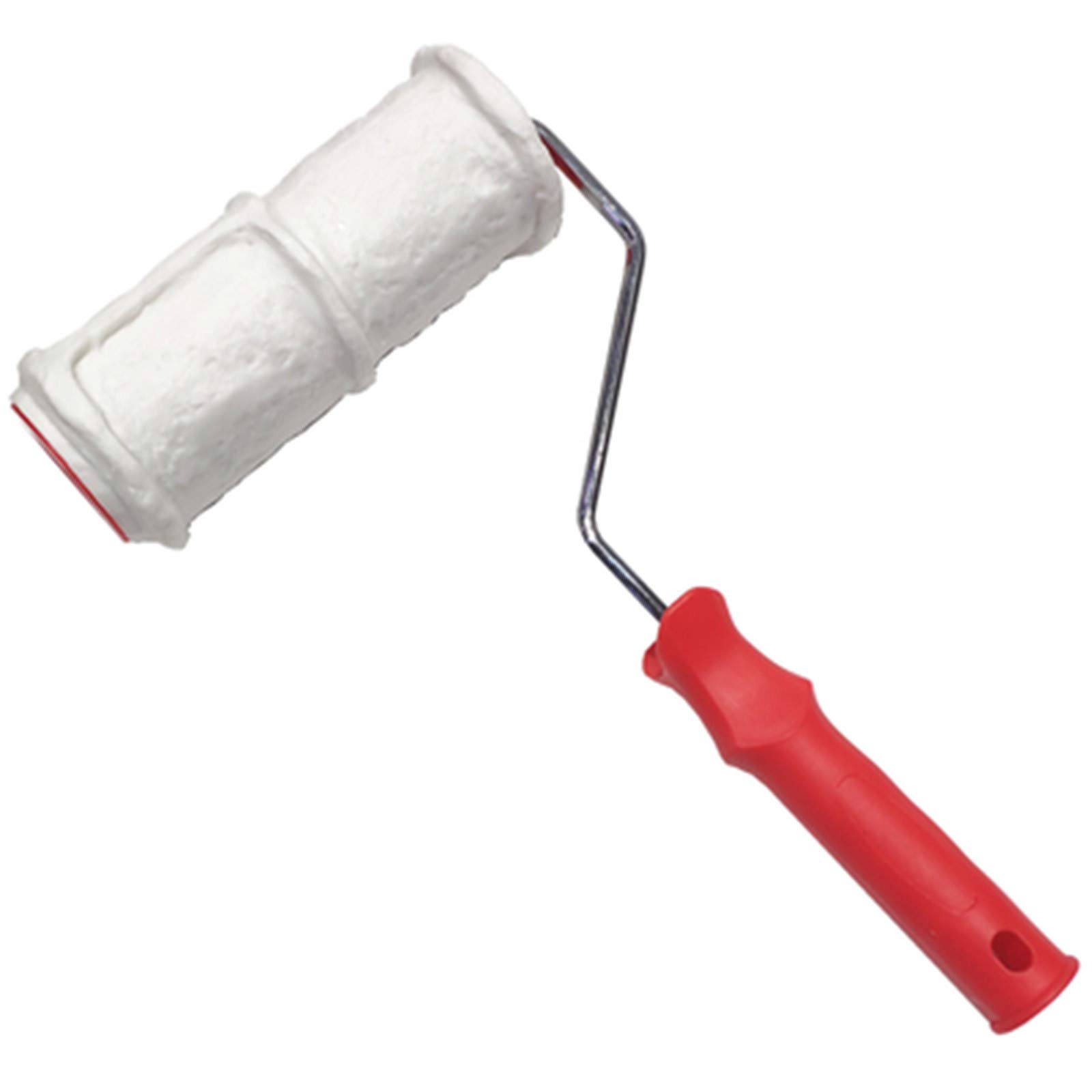Dual Paint Corners & Roll Paint Tool for Poles - Metal Fence Painting Roller with Measuring Scale | Home Improvement & DIY Projects for Walls, Fences, and Outdoor Structures