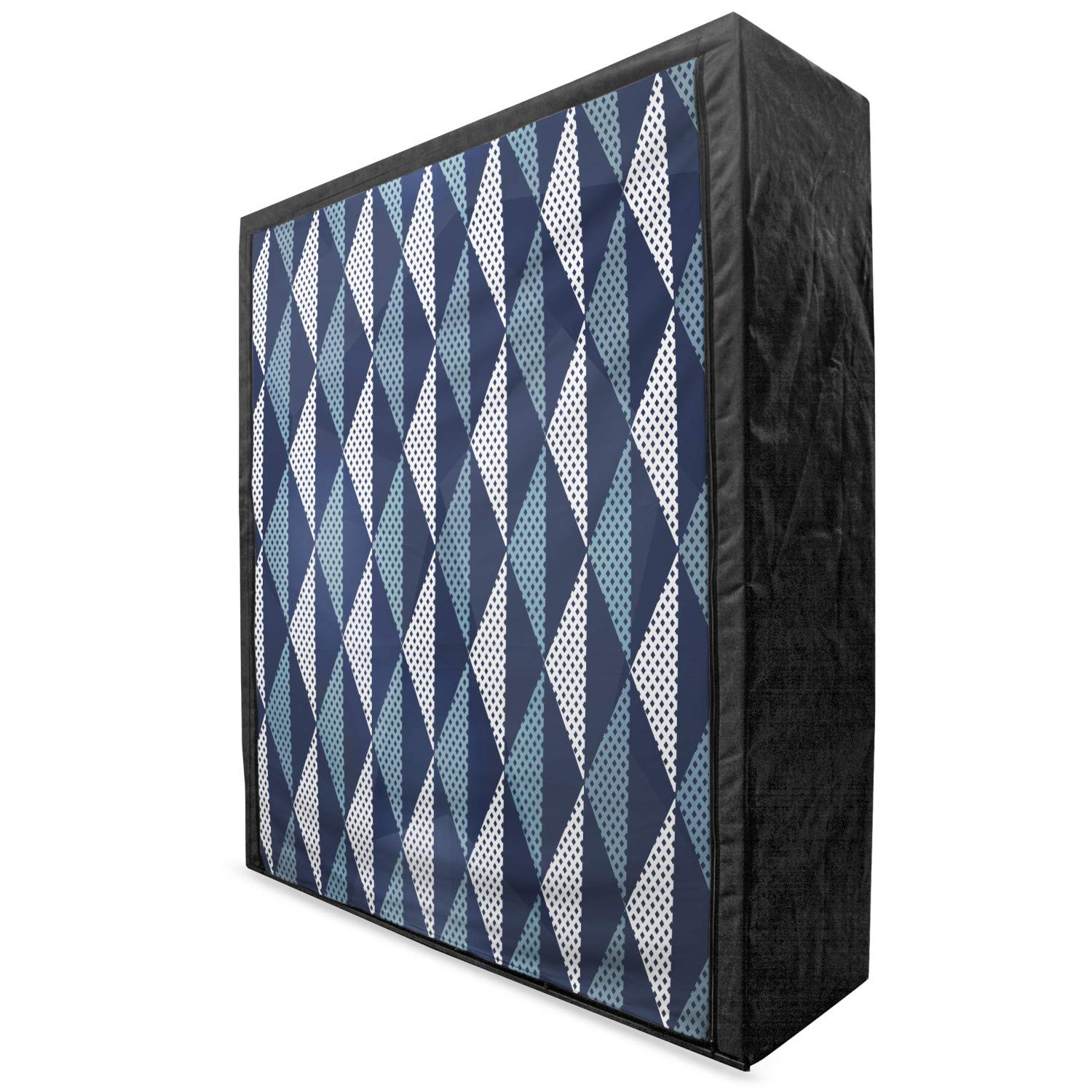 Ambesonne Geometric Portable Fabric Wardrobe with Shelves | 59