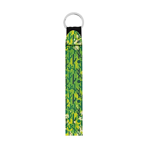 Tropical Cactus Green Patterned