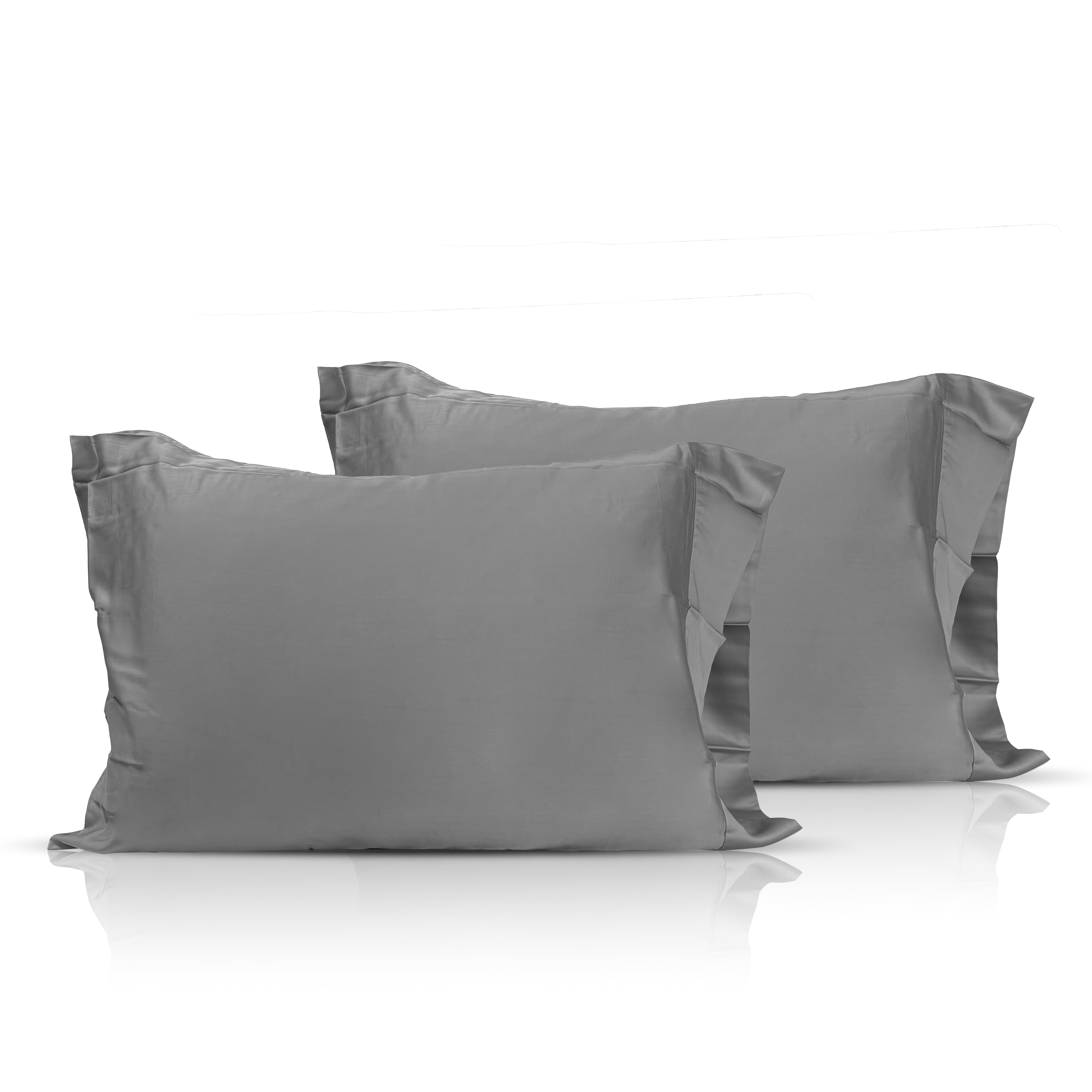 Pillowtex Copper Infused Bamboo Pillowcase - Antimicrobial, Hypoallergenic & Breathable for Cool Sleep | Queen Size Bedding Set for Hot Sleepers & Sensitive Skin | Perfect for Home, Travel & Hotel Use