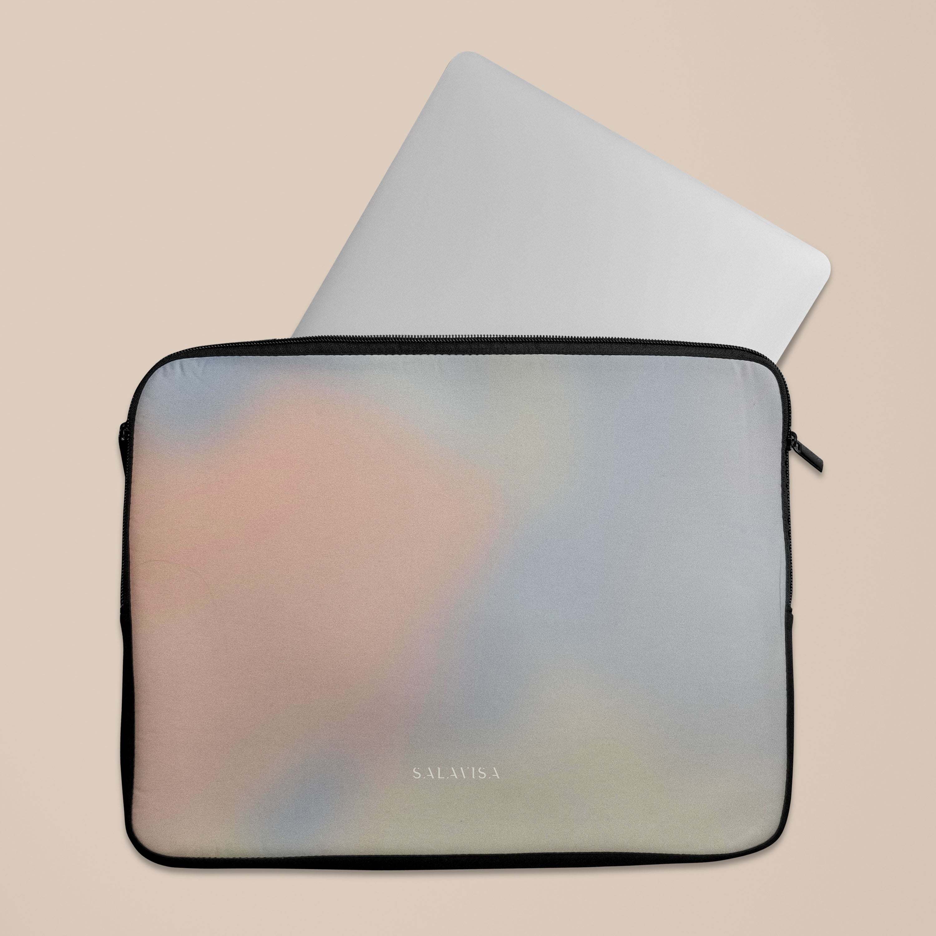 Premium Sky Haze Laptop Sleeve - Waterproof & Shockproof 13-15 Inch Laptop Case for MacBook Air/Pro - Perfect for Travel, Office & School Use