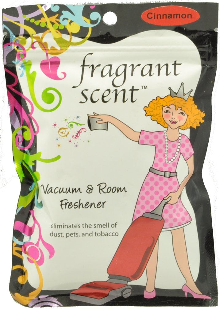 Cinnamon Scented Vacuum Cleaner Crystals - Freshen Carpets & Eliminate Odors for Home Cleaning
