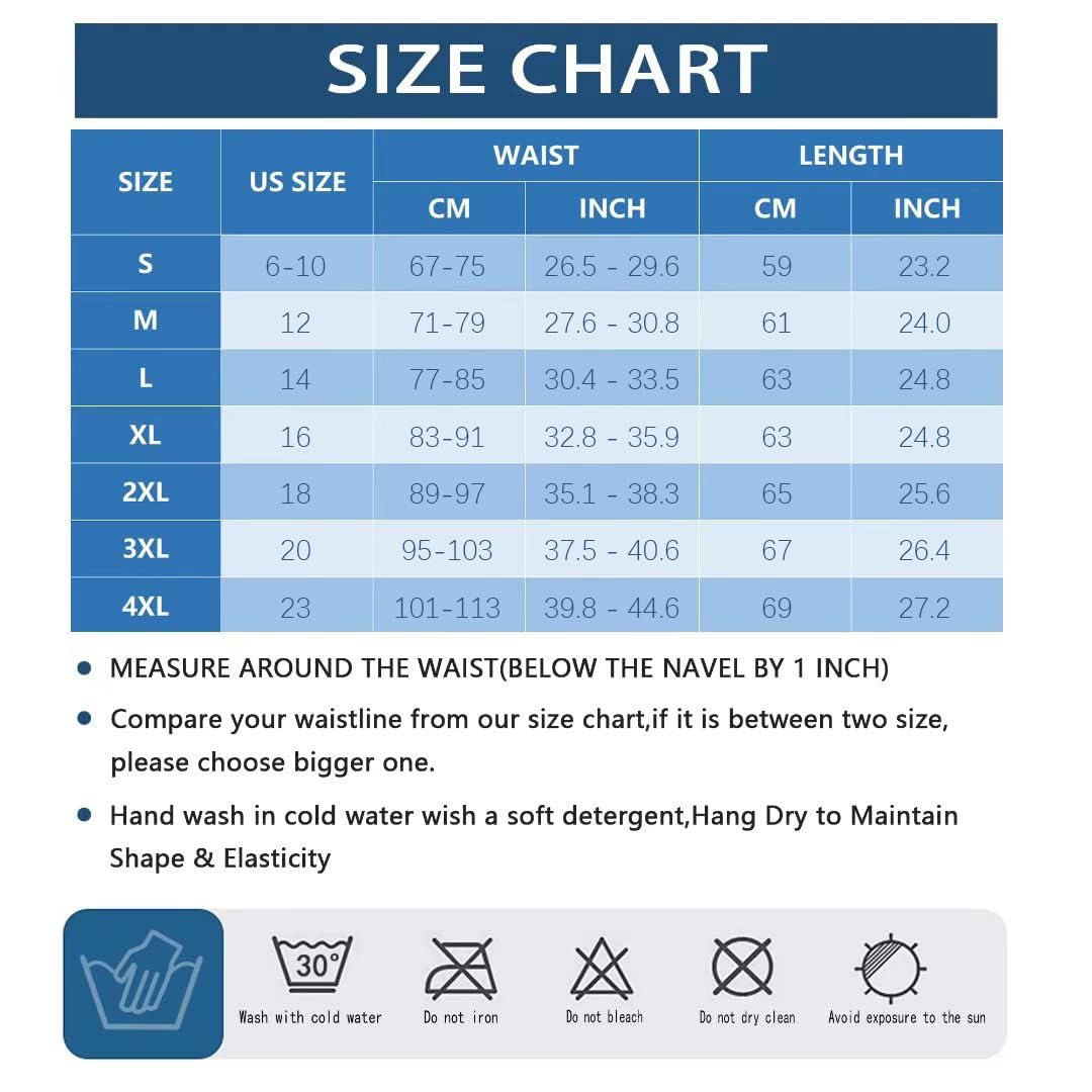 HOPLYNN Neoprene Sauna Waist Trainer for Women - Tummy Control Corset, Waist Cincher Body Shaper Vest - Perfect for Workout, Weight Loss & Postpartum Recovery
