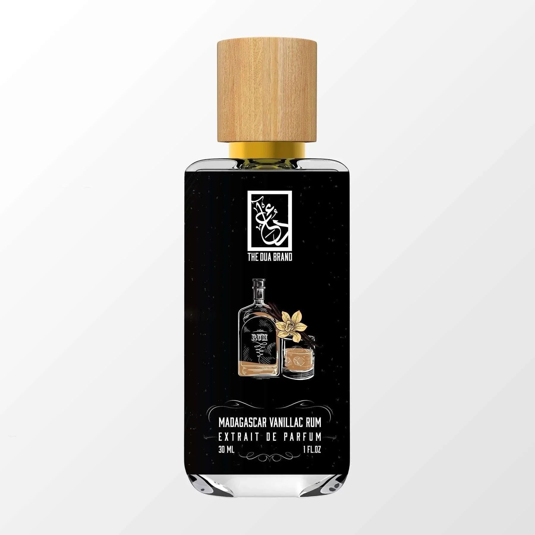 Premium Madagascar Vanilla Rum - Rich & Smooth Caribbean Spiced Rum for Cocktails, Baking & Gifting