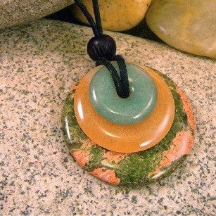 Power Talisman Necklace for Protection & Strength – Spiritual Jewelry for Meditation, Energy Healing & Daily Wear