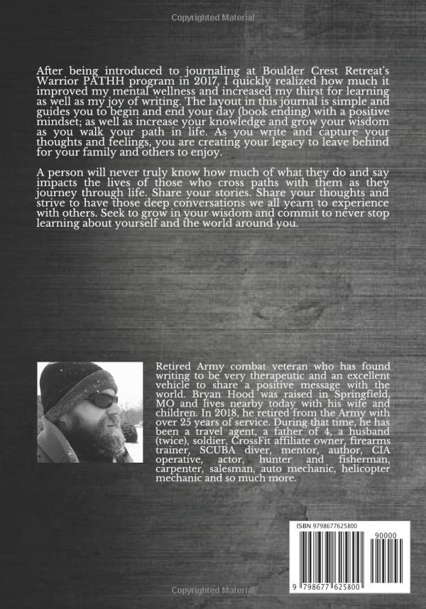 Daily Journal for Personal Growth & Wisdom - Perfect for Self-Reflection, Goal Setting & Mindfulness Practice