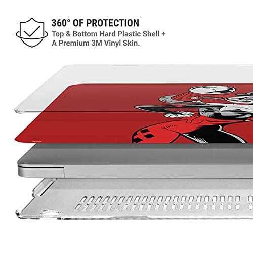 Officially Licensed Harley Quinn Portrait MacBook Pro 13in Case (2020) - Premium Protective Skin Cover for MacBook Pro 13-inch A2251/A2289 - Perfect for Work, School & Comic Book Fans