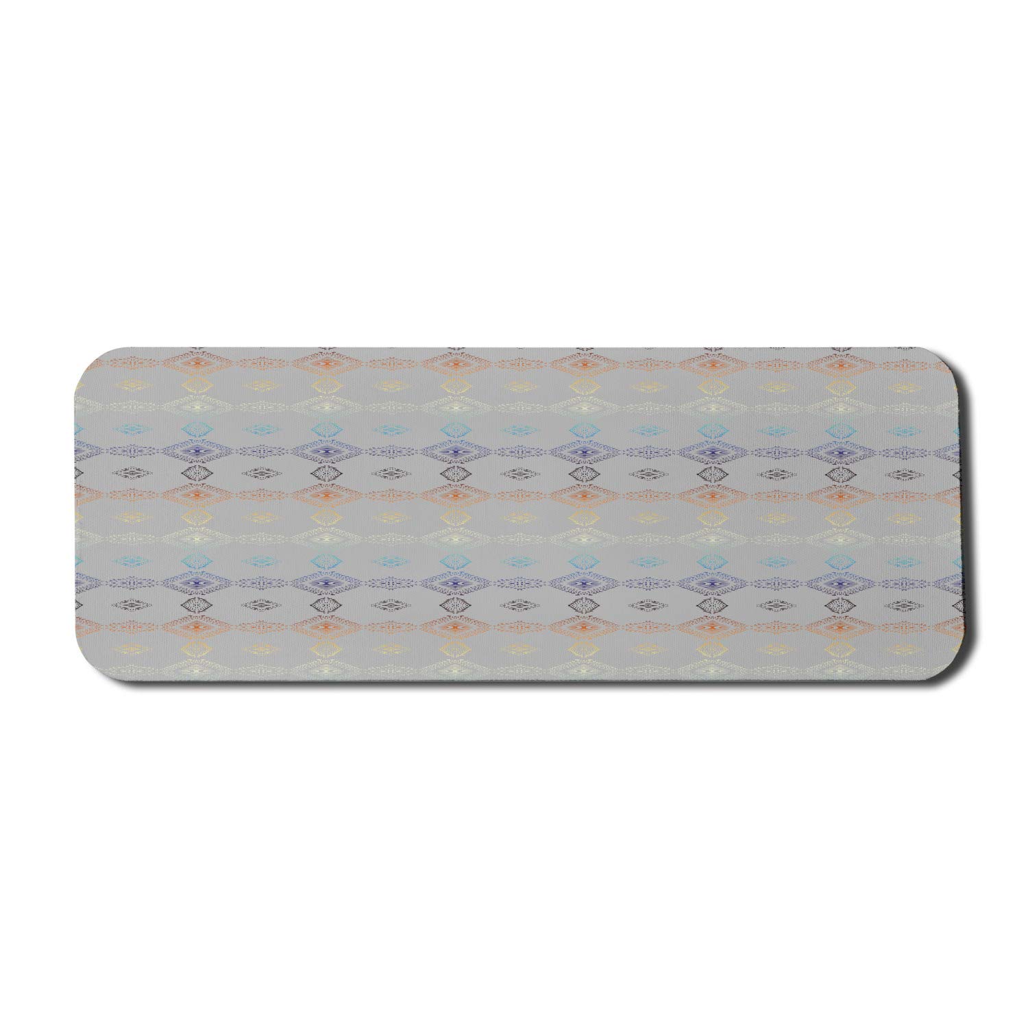 Ambesonne Ethnic Abstract Oriental Pattern Non-Slip Rubber Mouse Pad - 31