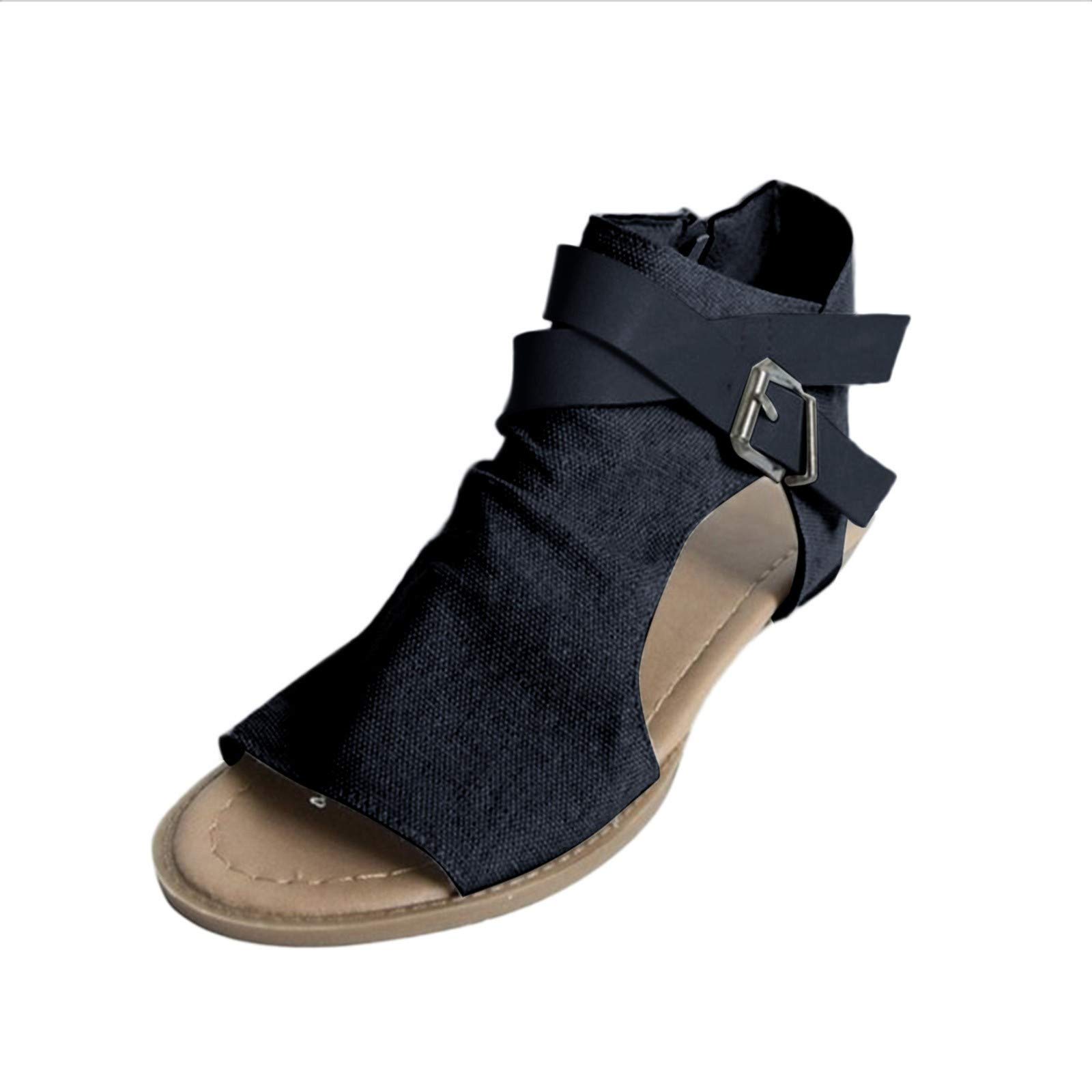 Ayaso Women's Slip-On Mule Slippers - Breathable Summer Sandals with Elegant Chain Design for Indoor/Outdoor Wear, House Shoes, Beach & Poolside Comfort