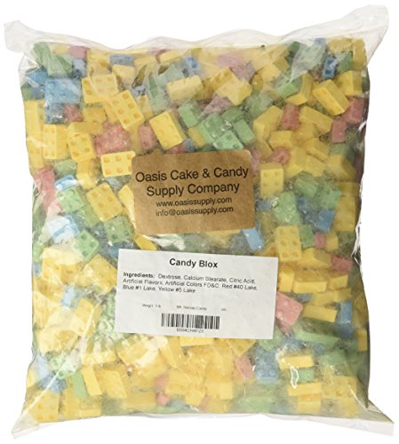 Best Candy Blox Blocks - 5 Pounds Bulk Candy for Parties, Baking & Decorations | Fun & Colorful Candy Building Blocks for Kids & DIY Treats