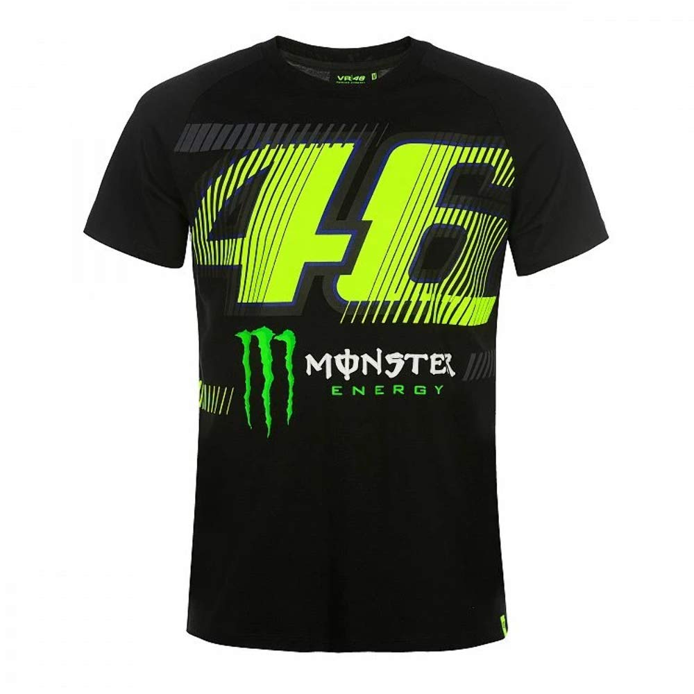Official VR46 Monster Collection T-Shirt - High-Quality Cotton Tee for Racing Fans & MotoGP Enthusiasts | Perfect for Casual Wear, Sports Events & Motorcycle Rides