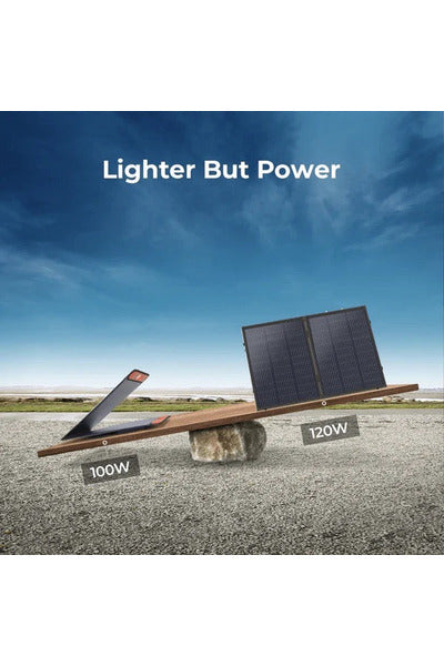 BougeRV Flash300 286Wh Portable Power Station with 130W Solar Panel Kit - Perfect for Camping, RV Trips & Emergency Power Outages