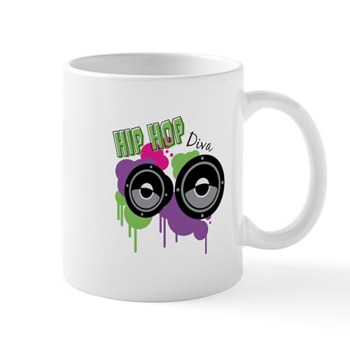 White - HIP HOP Diva Mugs
