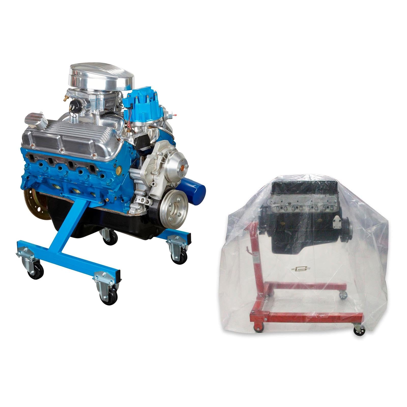 Speedway Motors Small Block Ford Engine Storage Kit - Complete Protection for Long-Term Storage | Perfect for Classic Car Restoration & Winter Storage