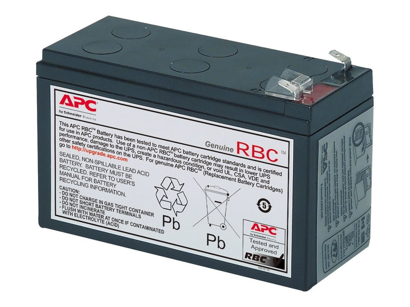 APC RBC17 Premium Replacement Battery Cartridge - 2 Year Warranty (Battery Only) | Compatible with APC UPS Backup Power Systems for Home & Office