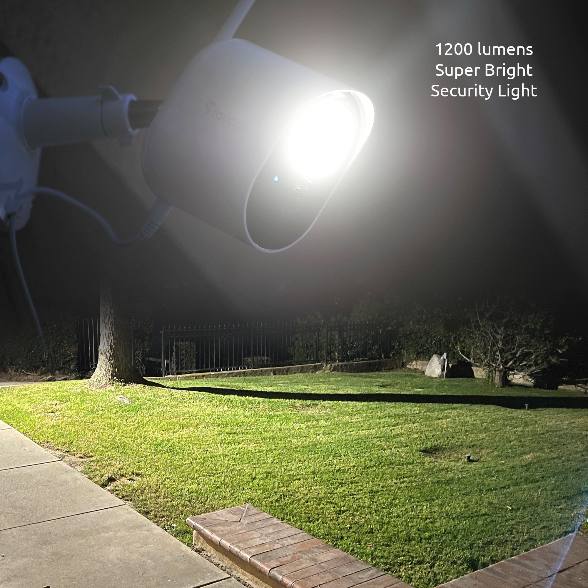 Toucan Wireless Video Doorbell PRO, Wireless Security Camera PRO & Floodlight Security Camera Bundle – HD 1080p, Night Vision, 2-Way Audio, Weatherproof for Home Security & Outdoor Monitoring