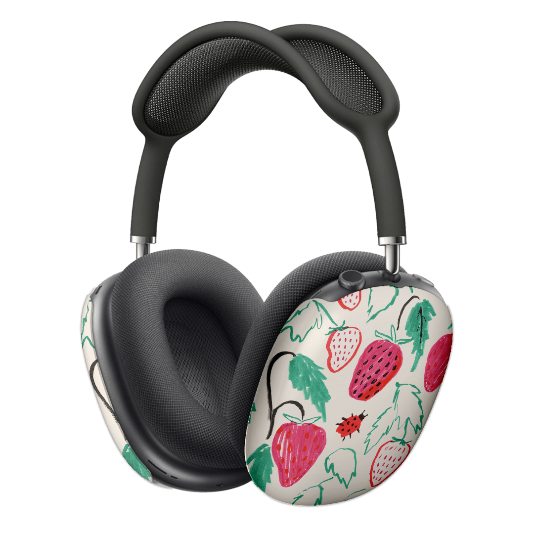 Premium Ladybug Print AirPods Max Protective Case - Shockproof & Scratch-Resistant Cover for Travel, Work & Daily Use