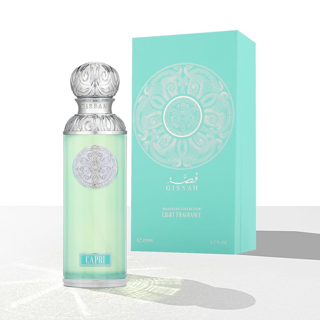 Capri by Gissah Fragrances - 200ml Eau de Parfum Spray for Women | Long-Lasting Luxury Perfume for Everyday Wear, Date Night & Special Occasions