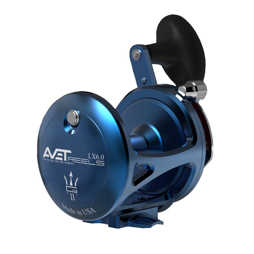Avet LX G2 6.0 Single Speed Fishing Reel - Saltwater & Offshore Fishing Gear for Big Game Anglers | Perfect for Deep Sea, Trolling & Bottom Fishing