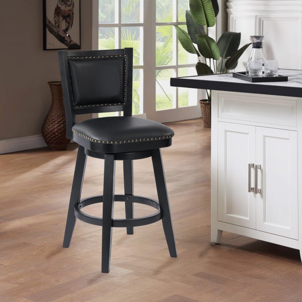 Broadmoor Extra Tall Swivel Kitchen Bar Stool - 30