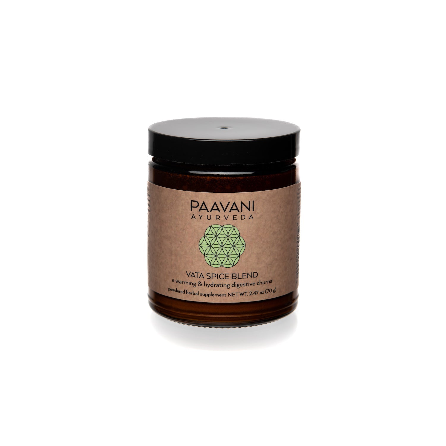 Organic Vata Spice Blend for Digestion - Ayurvedic Herbal Tea & Churna Powder - Warming & Hydrating Wellness Drink for Gut Health, Bloating Relief & Balanced Doshas - Perfect for Morning Rituals, After Meals & Yoga Practice
