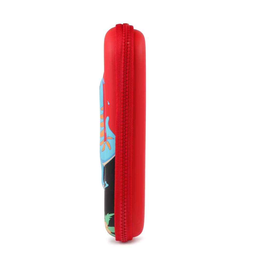 Instabuyz Unisex Zippered Pencil Case with Inner Compartments - Durable School Supplies for Students, Girls & Boys - Perfect for Classroom, College, Office & Travel Organization