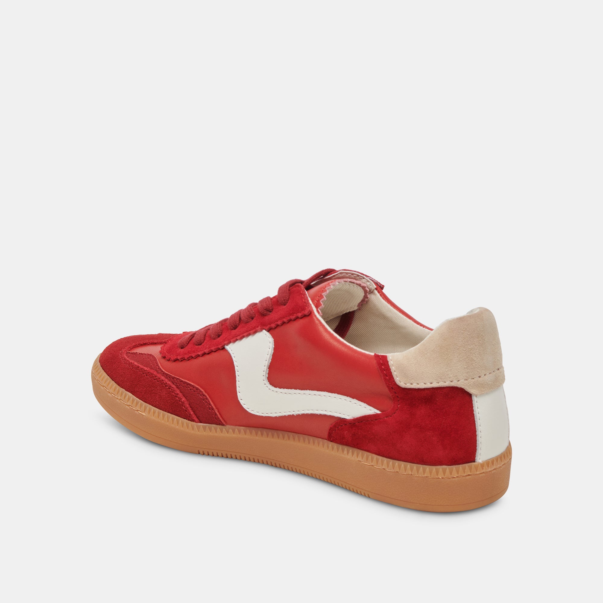 Notice Sneakers - Crimson Suede Casual Shoes for Men & Women | Comfortable Walking & Streetwear Fashion
