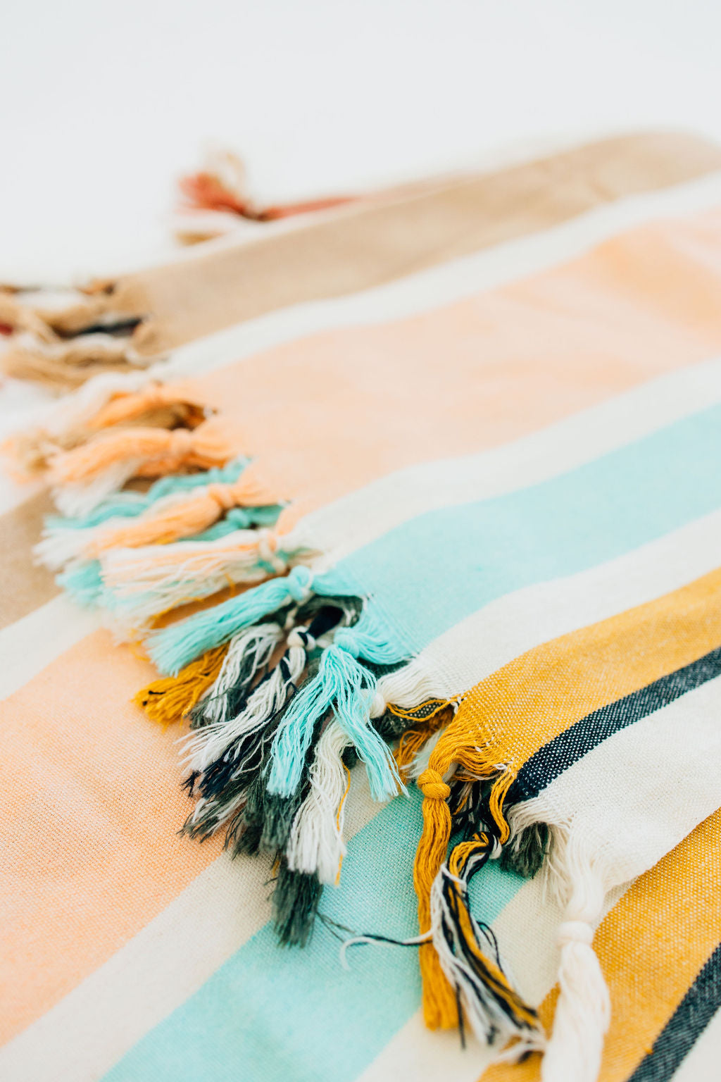 Rainbow Bath to Beach Bamboo & Organic Cotton Towel - Ultra Soft, Eco-Friendly, Absorbent Towel for Bath, Pool, Beach & Travel - Perfect for Kids, Adults & Spa Days