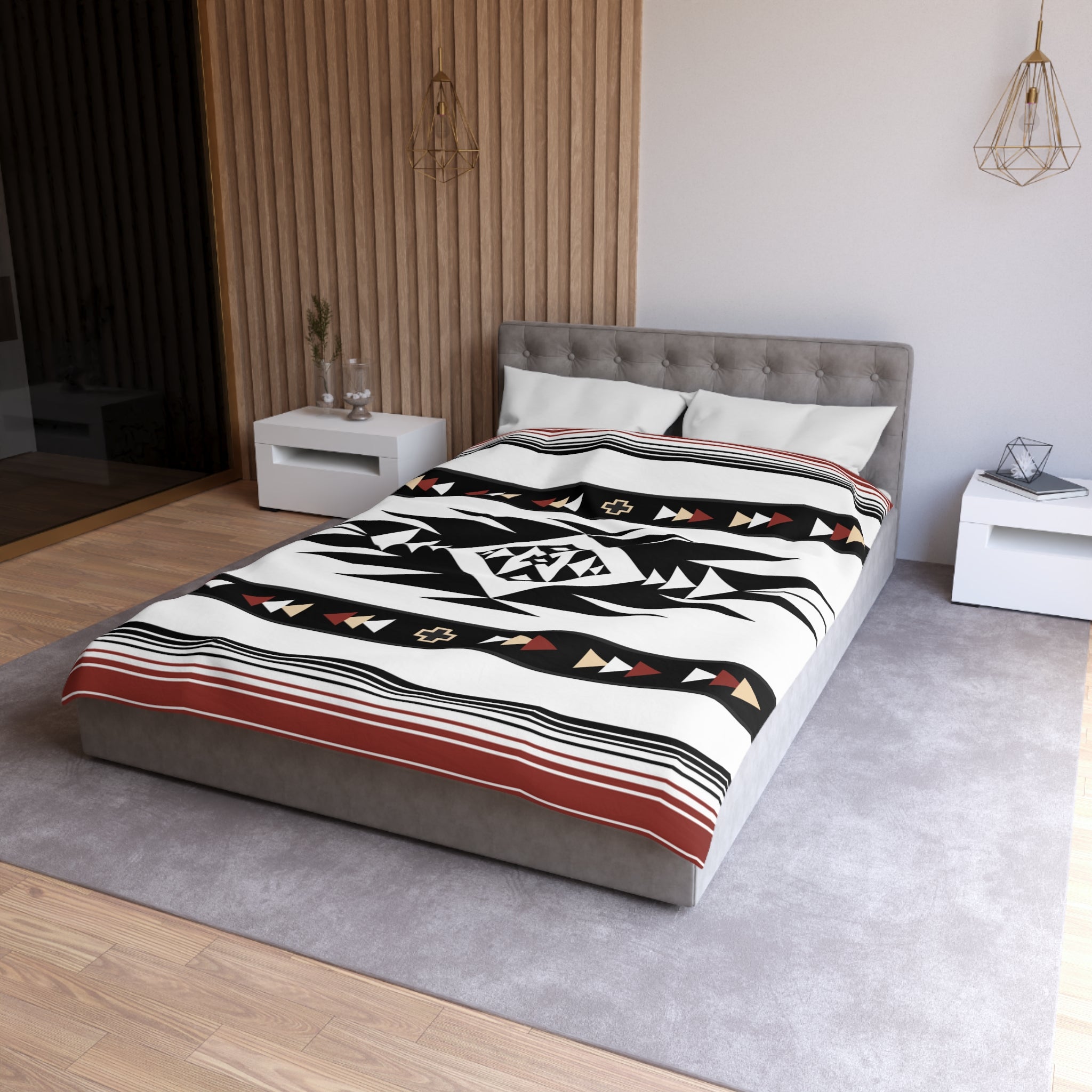 Premium Microfiber Polyester Duvet Cover Set - Soft Queen King Size Bedding with Zipper Closure - Luxury Bedroom Decor for All Seasons | Perfect for Master Bedroom, Guest Room & Hotel Use