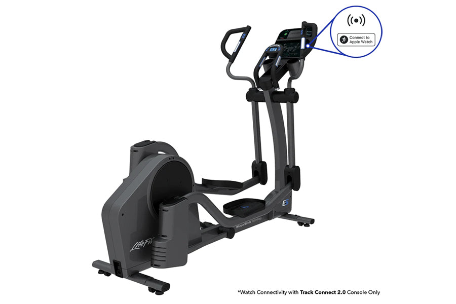 Life Fitness E5 Elliptical Cross Trainer Machine - Low Impact Cardio Equipment for Home Gym Workouts | Perfect for Weight Loss, Full Body Exercise & Joint-Friendly Fitness