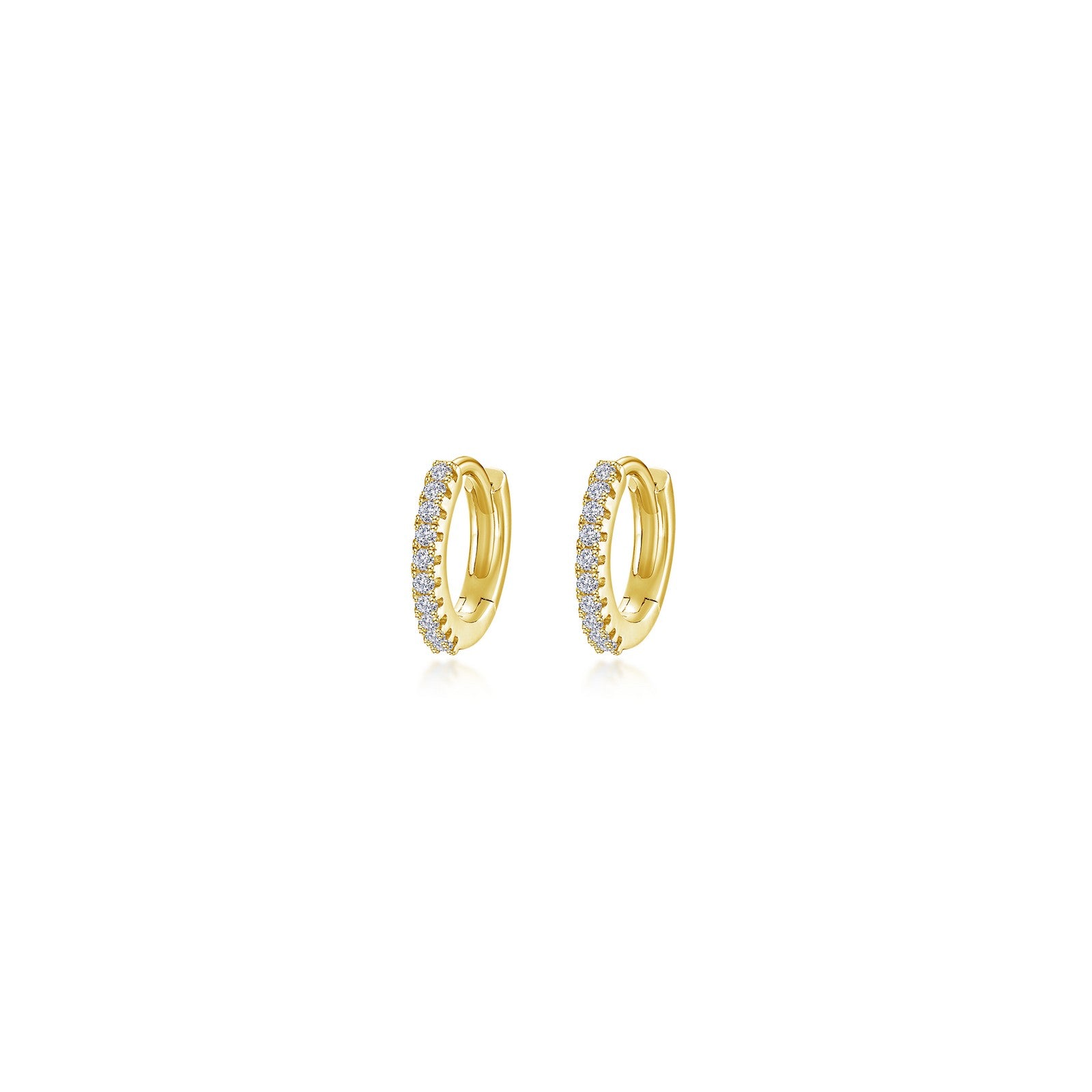 11mm Huggie Hoop Earrings for Women - Gold & Silver Small Huggie Earrings for Everyday Wear | Perfect for Gifts, Work & Casual Outfits