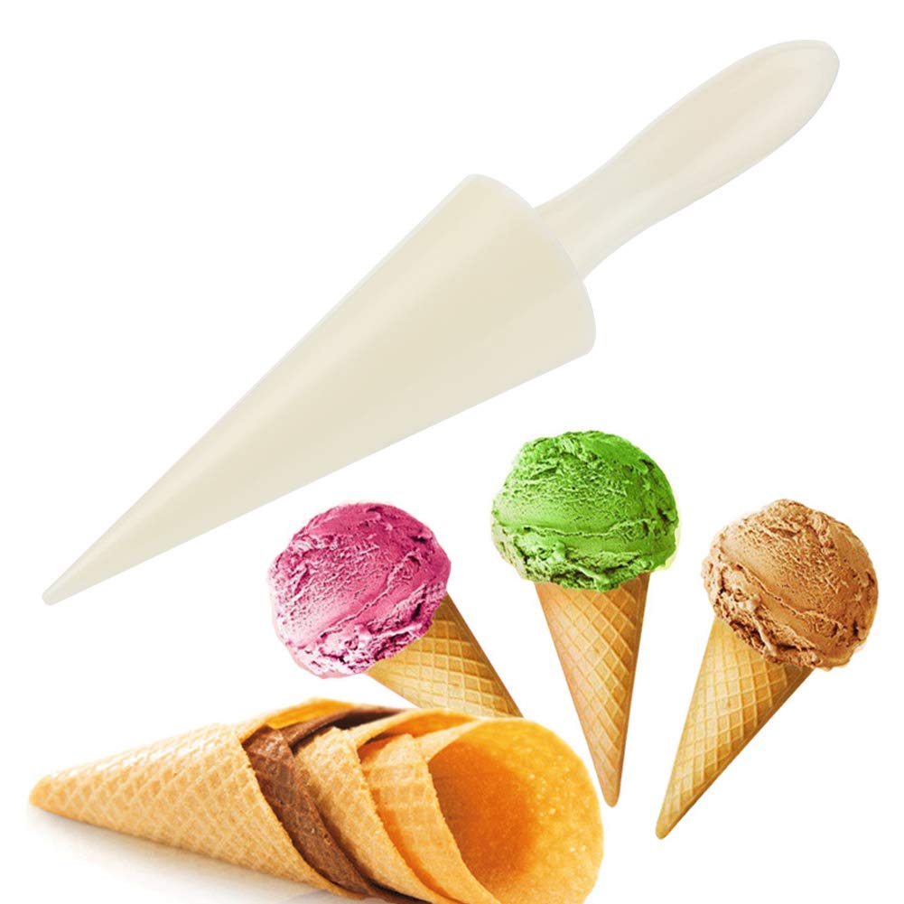 2Pcs Ice Cream Cone Mold & Egg Roll Maker - DIY Kitchen Baking Tool for Waffle, Omelet & Pastry Rolls - Perfect for Dessert Decorating & Party Cooking Accessories (Great for Home Chefs & Ice Cream Shops)