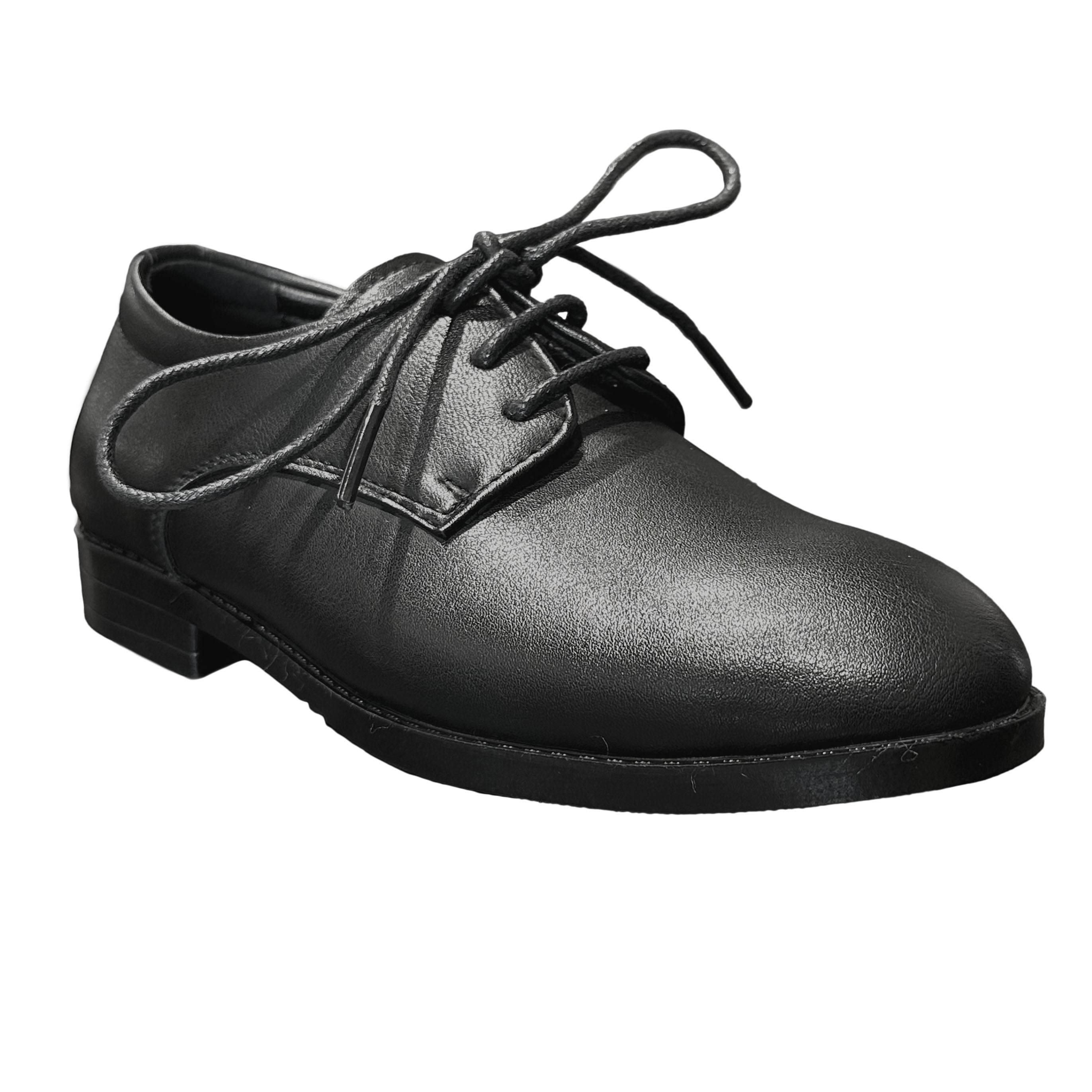 AK2 Boys Matte Black Casual Sneakers - Lightweight & Durable for School, Sports & Everyday Wear