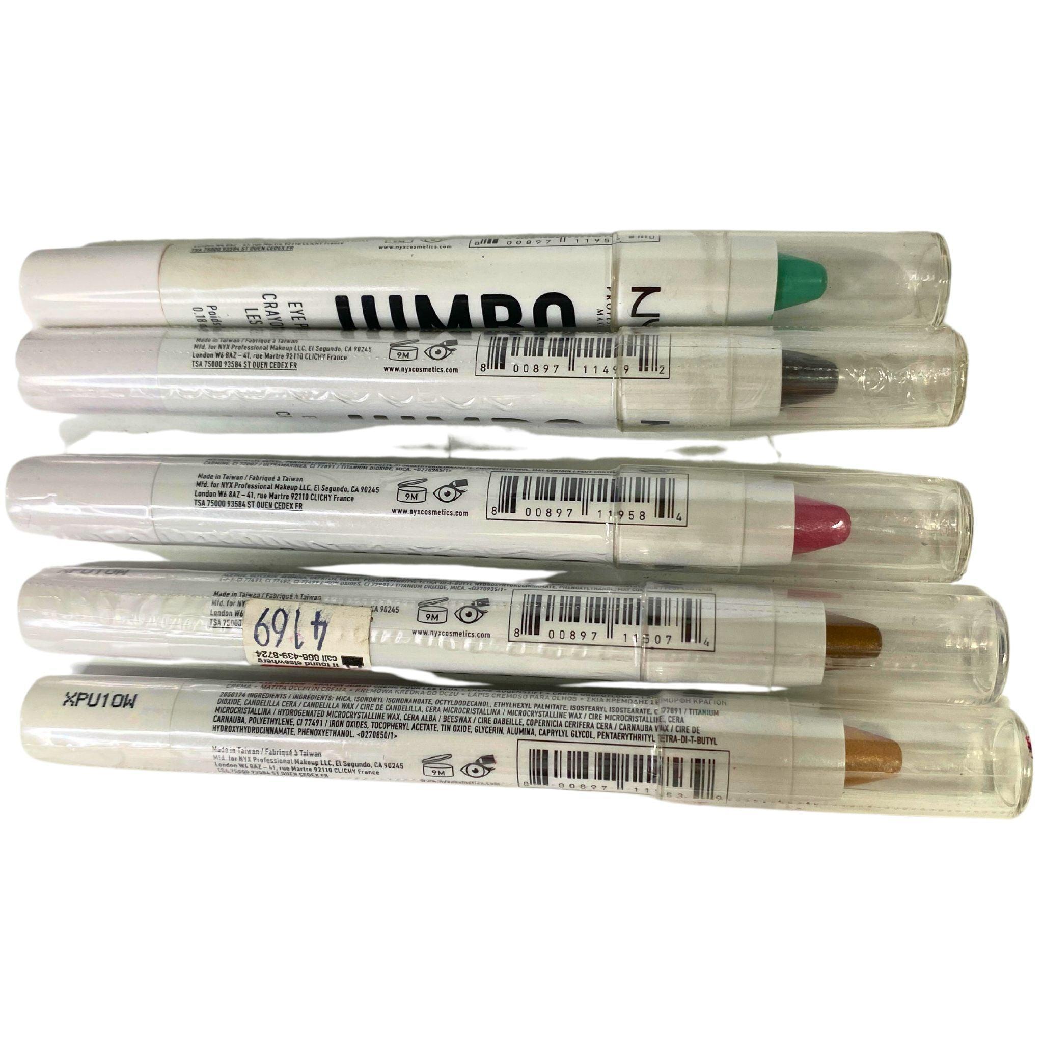 NYX JUMBO Eye Pencil Set - 55 Pack (0.18oz Each) - Smooth & Creamy Eyeliner for Bold Looks - Perfect for Professional Makeup Artists & Beauty Enthusiasts