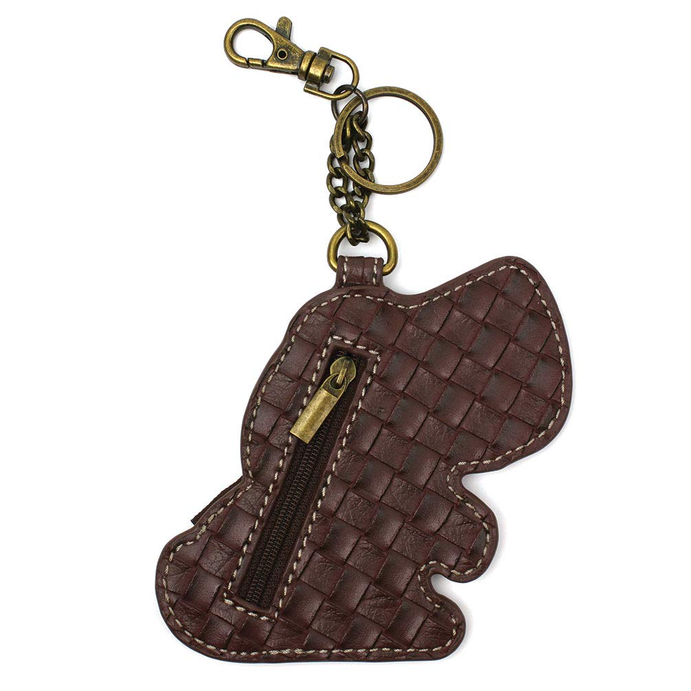 Laser Cut Chala Handbags & Matching Wallet Gift Set - Black Basset Hound Design Tote Shoulder Purse for Women | Perfect for Work, Travel & Everyday Use