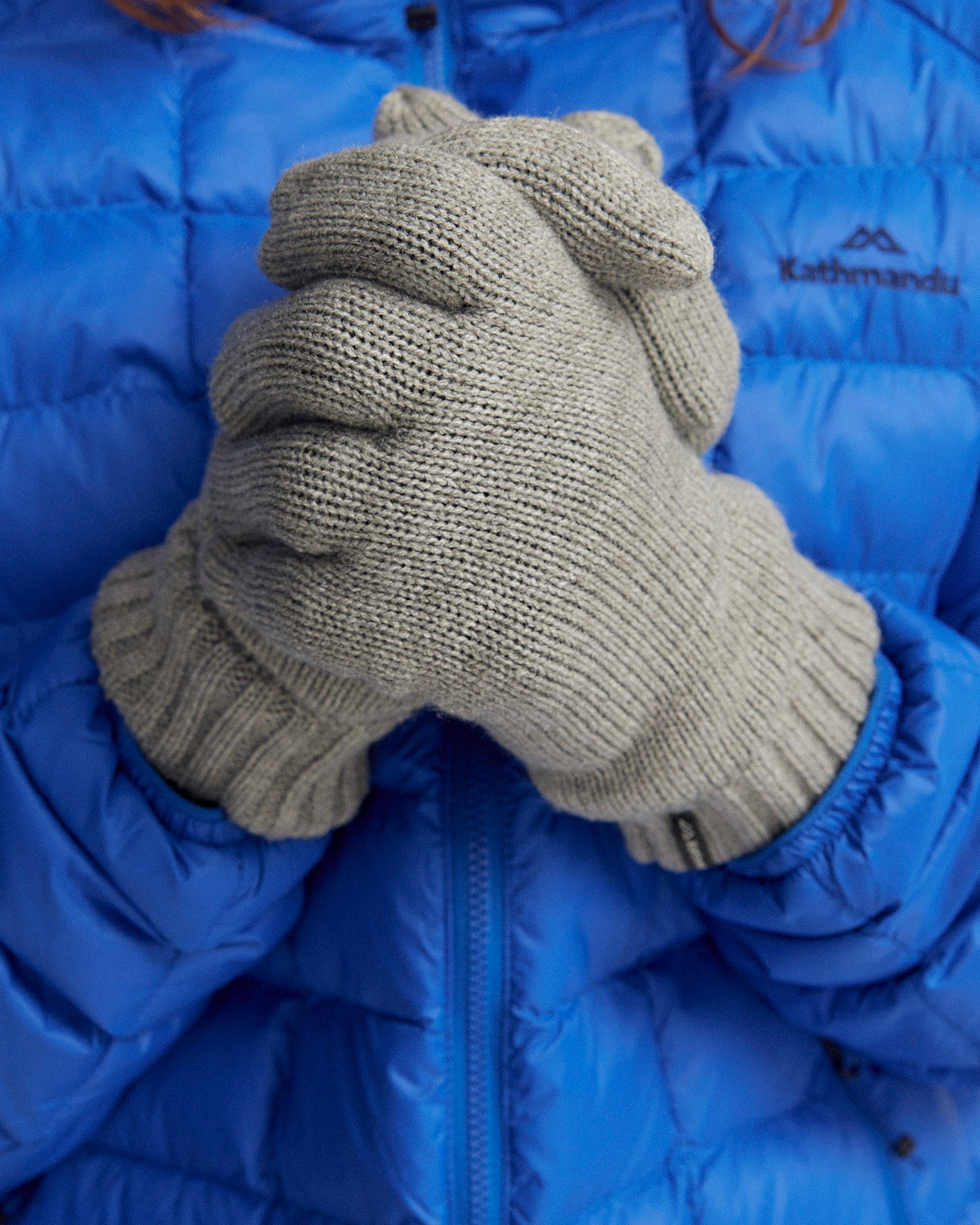 Fyfe Gloves 2.0 - Premium Mid Grey Marle Winter Gloves for Men & Women - Warm Touchscreen Compatible for Outdoor Activities, Skiing, and Daily Use
