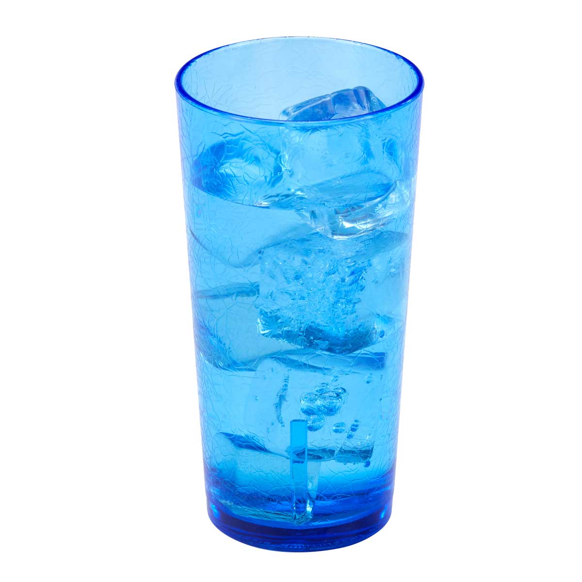 Cambro D16608 16 oz. Del Mar Tumbler - Sapphire Blue (Pack of 12) | Durable Drinkware for Restaurants, Cafes & Catering Services