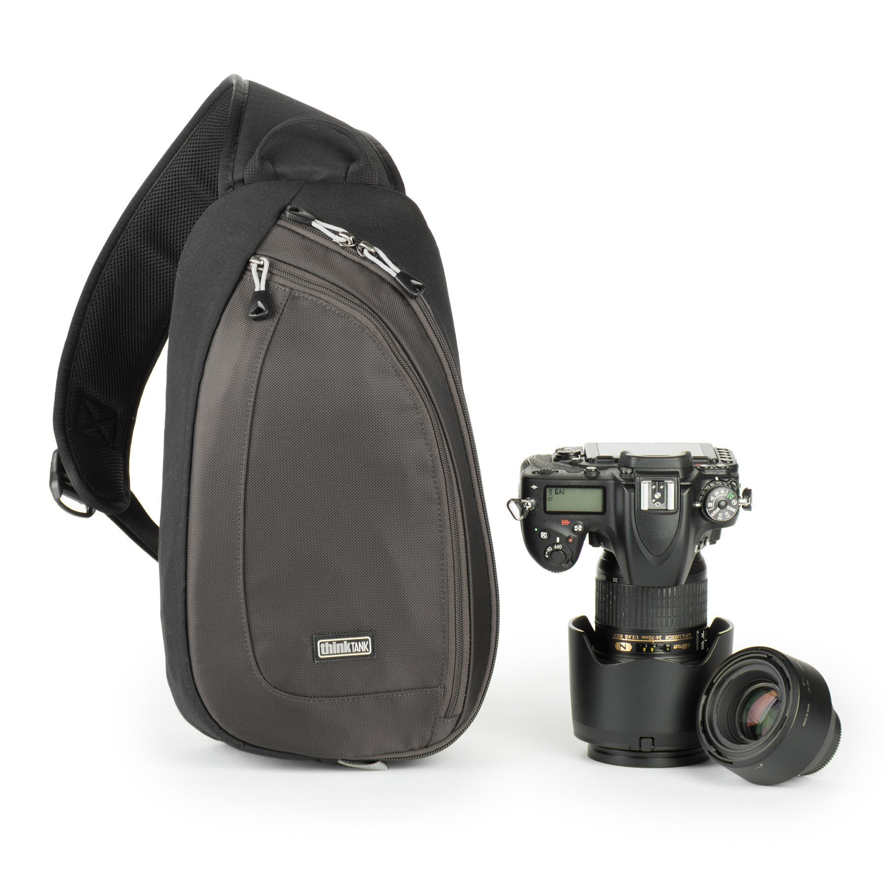 Think Tank Turnstyle 10 V2 Messenger Bag - 75cm Black Camera Bag for DSLR & Mirrorless Cameras - Perfect for Photographers, Travel & Everyday Use