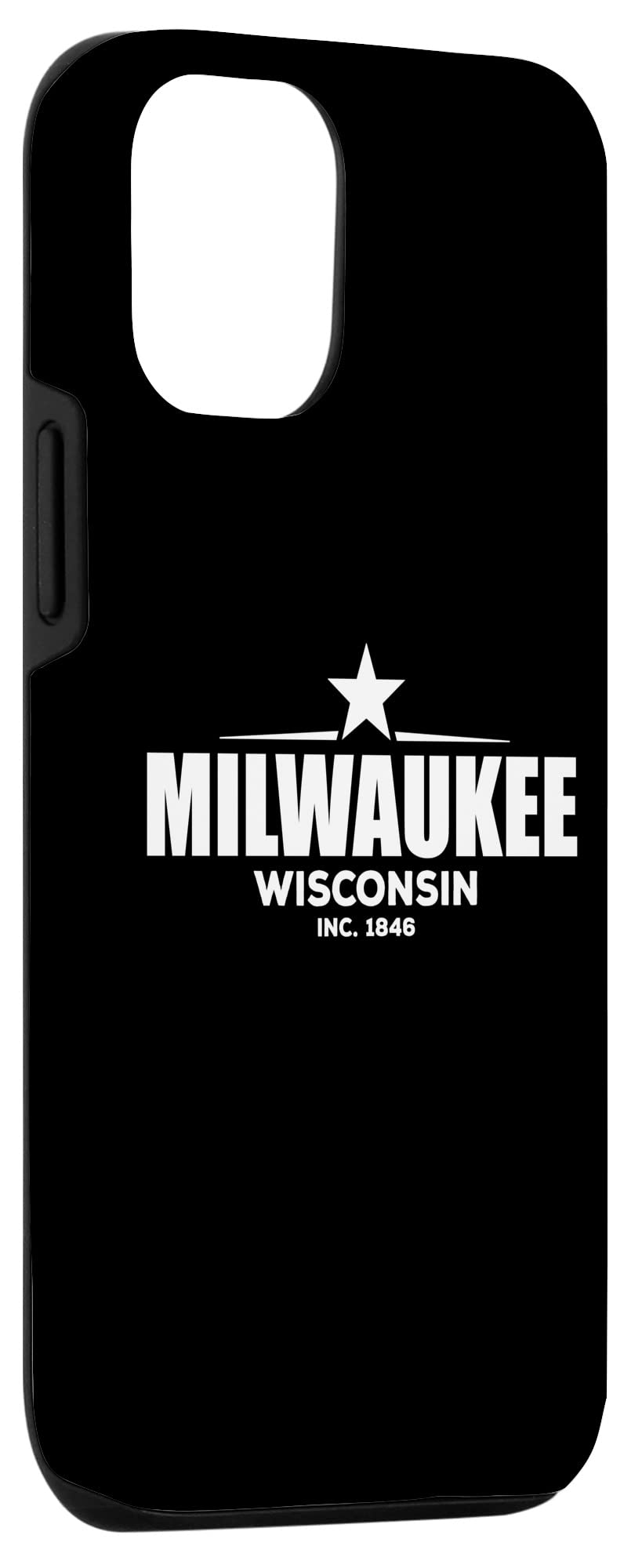 Premium Shockproof iPhone 12/12 Pro Case - Milwaukee Wisconsin Themed Design | Durable Protection for Everyday Use & Outdoor Activities