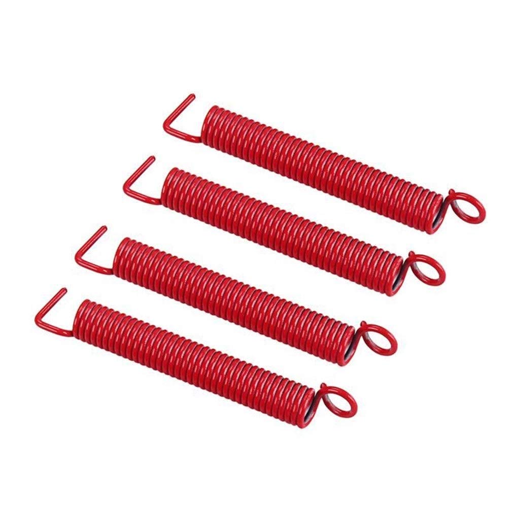 PYouo-Spring 4pcs Tremolo Bridge System Springs for ST/Stratocaster Style Electric Guitar - High-Quality Tension Springs for Smooth Vibrato & Stable Tuning - Perfect for Rock, Blues & Live Performances
