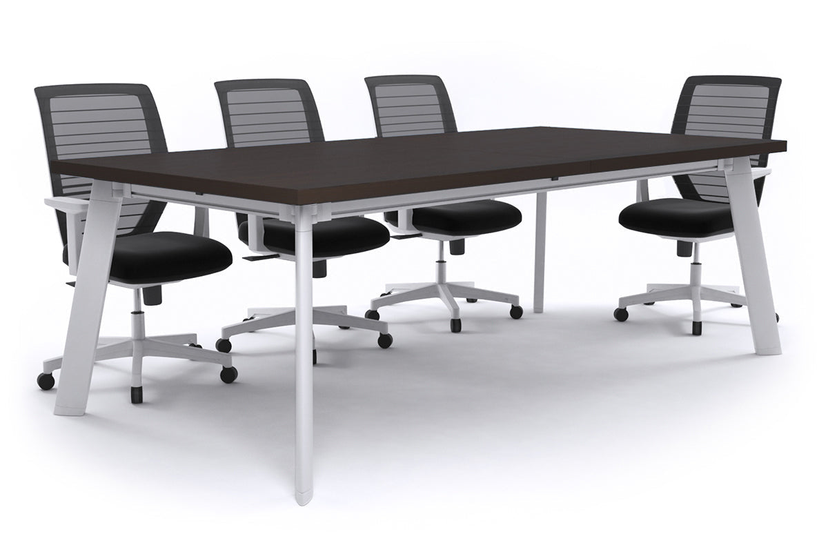 Adjustable Switch Meeting Room Table 2400L x 1200W - Modern Conference Table for Office Meetings & Collaborative Workspaces