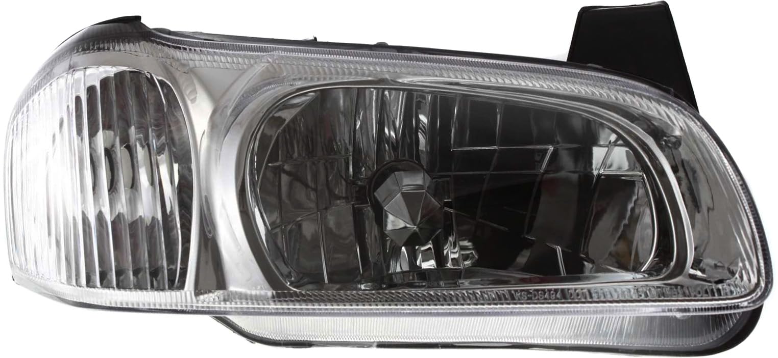 BAP Compatible Headlamp Assembly for 2000-2001 Maxima (Right Side) - Halogen Replacement Part Without 20th Anniversary Edition | Perfect for Night Driving & Vehicle Restoration Projects