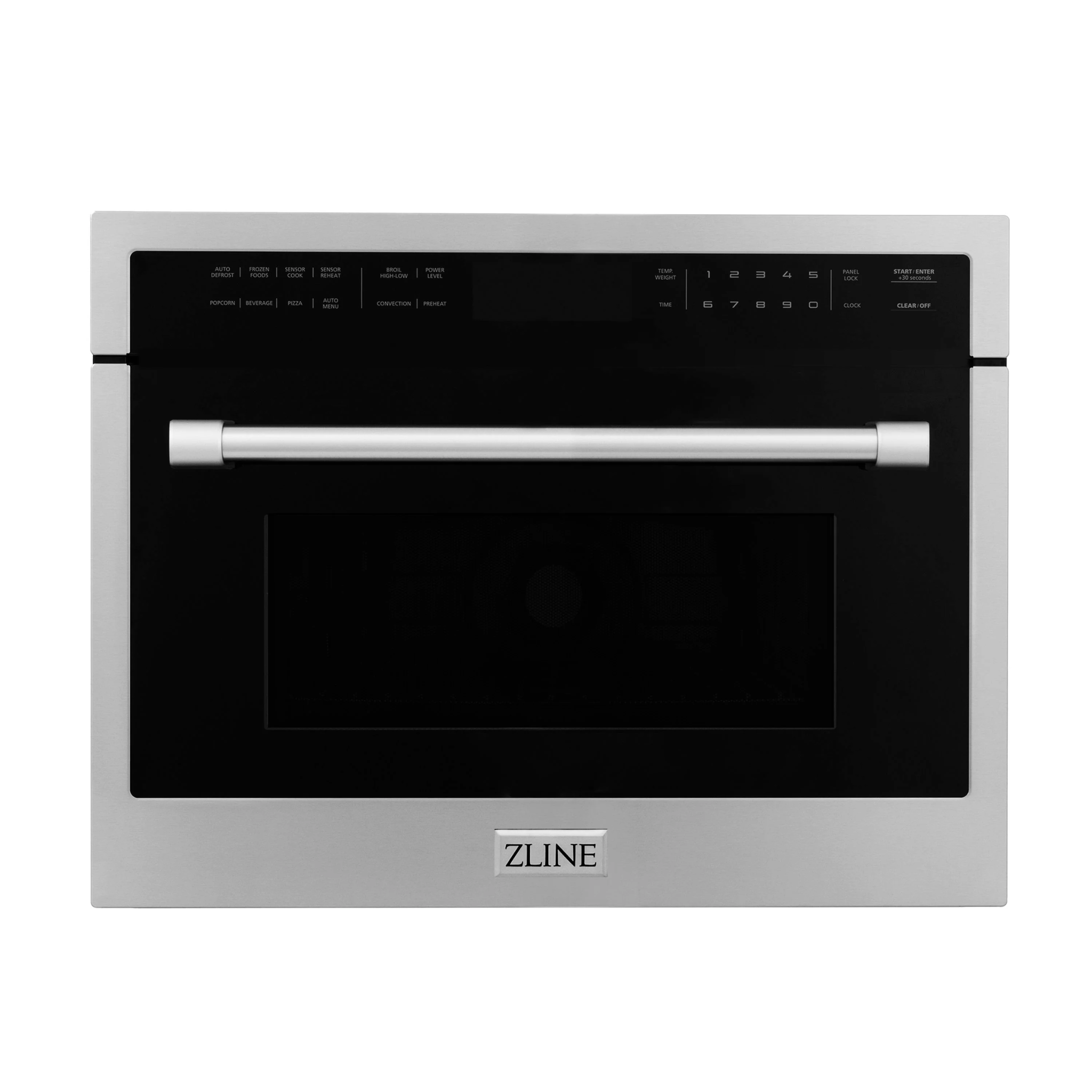 ZLINE 24 Inch Built-In Convection Microwave Oven with Speed Cooking & Sensor Technology - Perfect for Modern Kitchens, Small Spaces & Quick Meal Prep