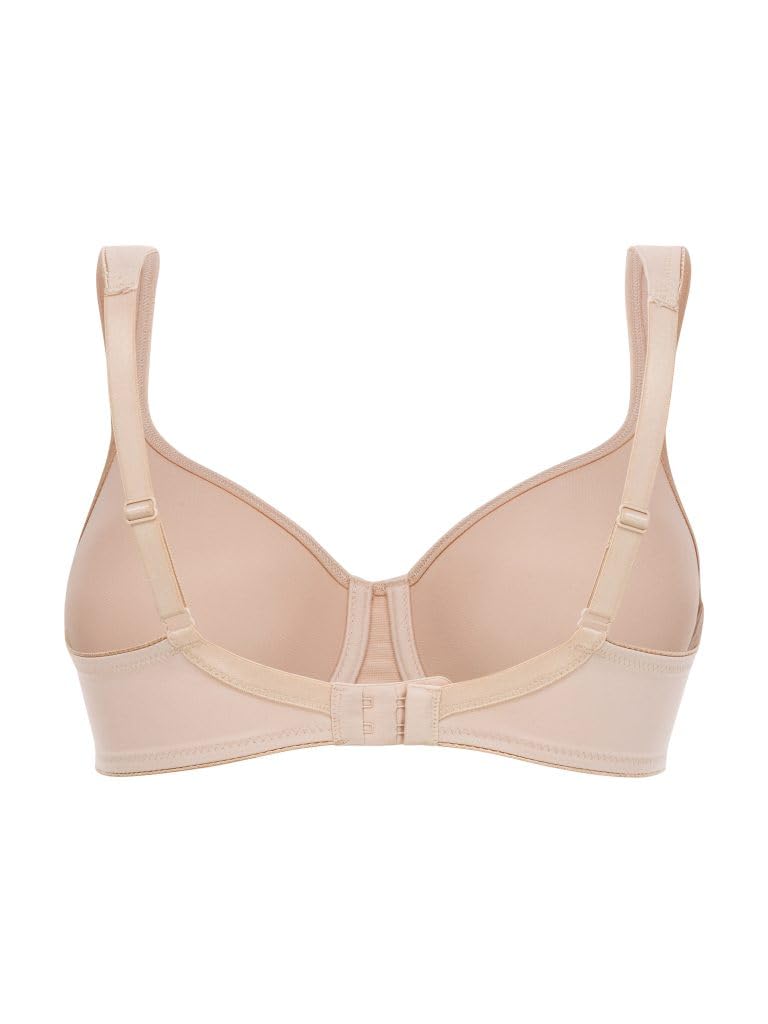 Women's 80622 Soft Touch Molded Underwire Minimizer Bra - Comfortable Full Coverage Support for Everyday Wear & Work